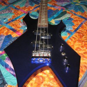 b.C. Rich Warlock bass guitar